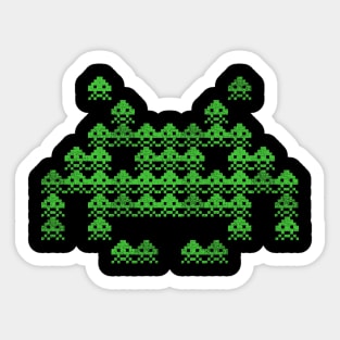 Invaders from Space Sticker